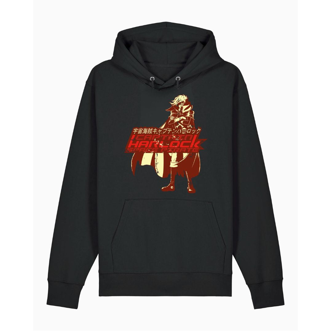 Felpa con cappuccio Capitan Harlock #1