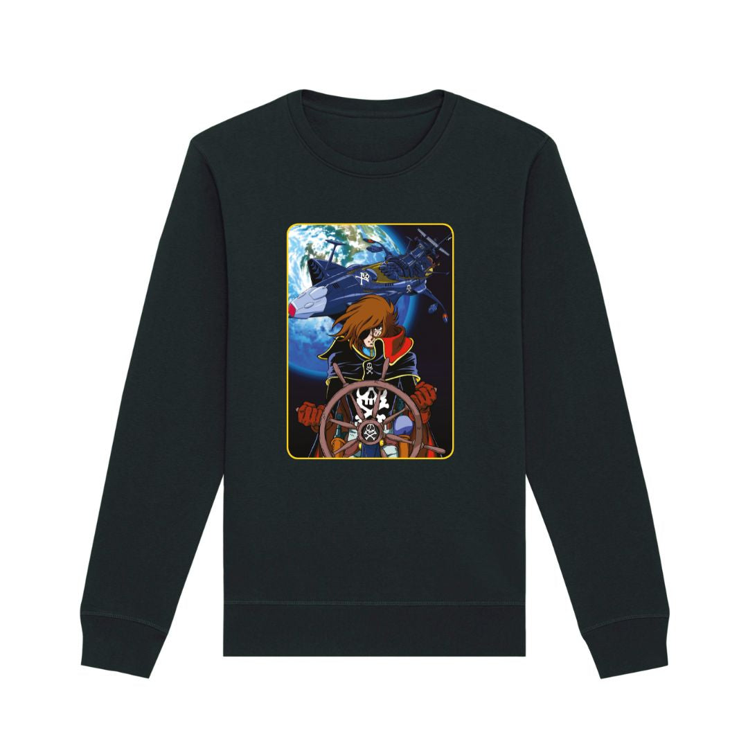 Felpa girocollo Capitan Harlock #3