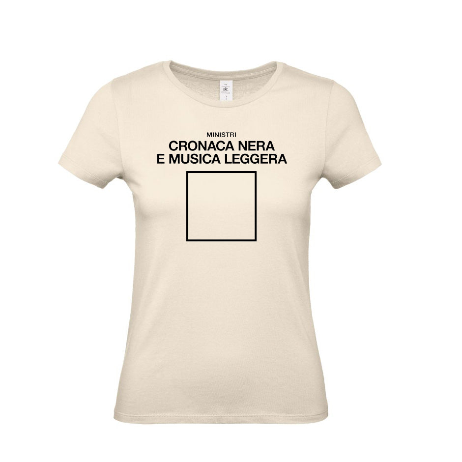 T-shirt CRONACA NERA E MUSICA LEGGERA #2